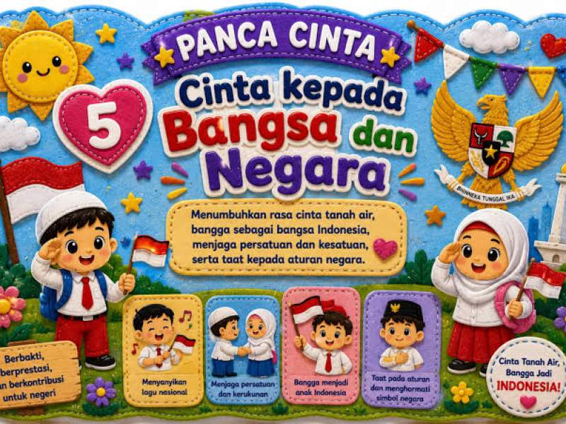 Cinta Kepada bangsa dan Negara