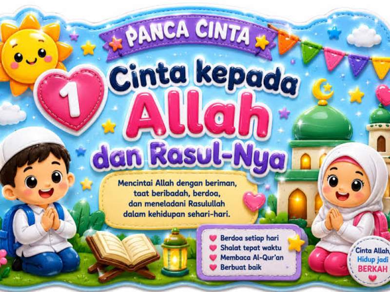 cinta kepada allah dan rosulnya